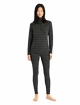 Maglietta da donna Icebreaker  W 250 Vertex LS Half Zip Black