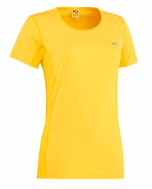 Maglietta da donna Kari Traa Nora Tee Yellow