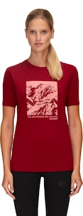 Maglietta da donna Mammut  Core T-Shirt Blood Red