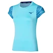 Maglietta da donna Mizuno  Charge Printed Tee  Blue Glow