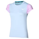 Maglietta da donna Mizuno  Charge Printed Tee  Halogen Blue