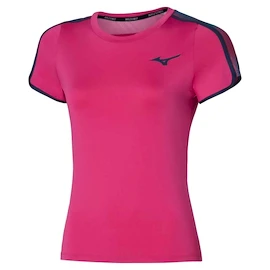 Maglietta da donna Mizuno Frontier Tee W Fuchsia Purple