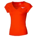 Maglietta da donna Mizuno  Tee Mandarin Red M