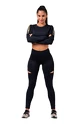 Maglietta da donna Nebbia  Crop Top 821 black