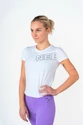 Maglietta da donna Nebbia  FIT Activewear Functional T-shirt with Short Sleeves white