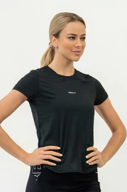 Maglietta da donna Nebbia FIT Activewear T-Shirt “Airy” with Reflective Logo black