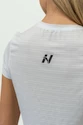 Maglietta da donna Nebbia  FIT Activewear T-Shirt “Airy” with Reflective Logo white