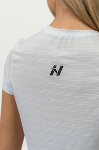 Maglietta da donna Nebbia  FIT Activewear T-Shirt “Airy” with Reflective Logo white