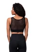 Maglietta da donna Nebbia  Gold Mesh Mini Top 830 black