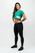 Maglietta da donna Nebbia  Oversized Crop Top green