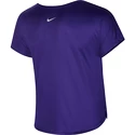 Maglietta da donna Nike  Swoosh Run Top SS Purple