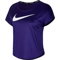 Maglietta da donna Nike  Swoosh Run Top SS Purple XS