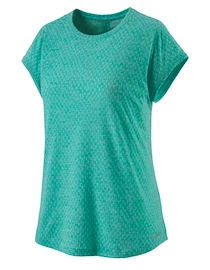 Maglietta da donna Patagonia Ridge Flow Shirt Fresh Teal