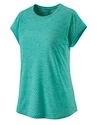 Maglietta da donna Patagonia  Ridge Flow Shirt Fresh Teal M