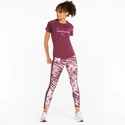 Maglietta da donna Puma  Run 5K Logo Tee Grape Wine