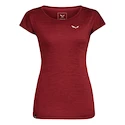 Maglietta da donna Salewa  Puez melange dry W T-shirt Syrah melange