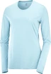 Maglietta da donna Salomon  Agile LS Tee Crystal Blue S