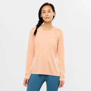 Maglietta da donna Salomon  Agile LS Tee Sirocco L