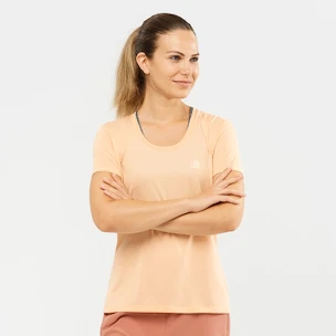 Maglietta da donna Salomon  Agile SS Tee W Almond XS