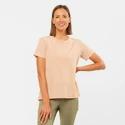 Maglietta da donna Salomon  Sntial Tencel SS Tee Sirocco