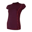 Maglietta da donna Sensor  Merino Air Port Red M