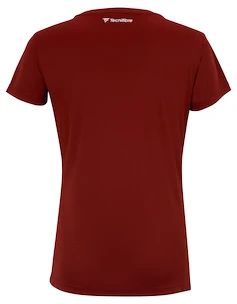 Maglietta da donna Tecnifibre  Club Tech Tee Cardinal