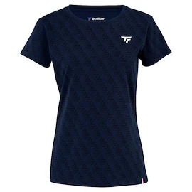 Maglietta da donna Tecnifibre Graphic Tee Marine 2024