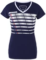 Maglietta da donna Tecnifibre  Lady F2 Navy/White