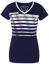 Maglietta da donna Tecnifibre  Lady F2 Navy/White S