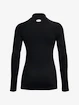 Maglietta da donna Under Armour ColdGear Authentics Mockneck-BLK