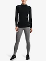 Maglietta da donna Under Armour ColdGear Authentics Mockneck-BLK