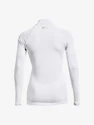 Maglietta da donna Under Armour ColdGear Authentics Mockneck-WHT