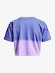 Maglietta da donna Under Armour  DIP DYE CROP SS-BLU