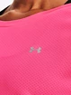 Maglietta da donna Under Armour HeatGear SS-PNK