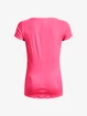 Maglietta da donna Under Armour HeatGear SS-PNK