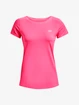 Maglietta da donna Under Armour HeatGear SS-PNK