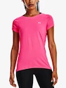 Maglietta da donna Under Armour HeatGear SS-PNK XS