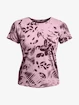 Maglietta da donna Under Armour  Iso-Chill 200 Print SS-PNK