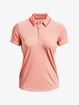 Maglietta da donna Under Armour  Iso-Chill SS Polo-PNK