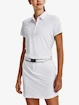 Maglietta da donna Under Armour  Playoff SS Polo-WHT