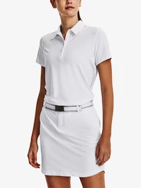 Maglietta da donna Under Armour Playoff SS Polo-WHT