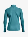 Maglietta da donna Under Armour  Qualifier Run 2.0 1/2 Zip-BLU