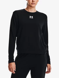 Maglietta da donna Under Armour Rival Terry Crew-BLK