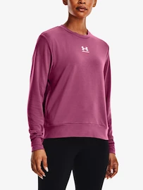 Maglietta da donna Under Armour Rival Terry Crew-PNK