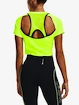 Maglietta da donna Under Armour  Run Anywhere Crop SS-GRN