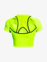 Maglietta da donna Under Armour  Run Anywhere Crop SS-GRN