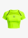 Maglietta da donna Under Armour  Run Anywhere Crop SS-GRN