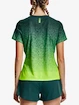 Maglietta da donna Under Armour  Rush Cicada Shortsleeve-GRN