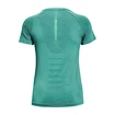 Maglietta da donna Under Armour  Seamless Run SS-GRN