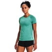 Maglietta da donna Under Armour  Seamless Run SS-GRN